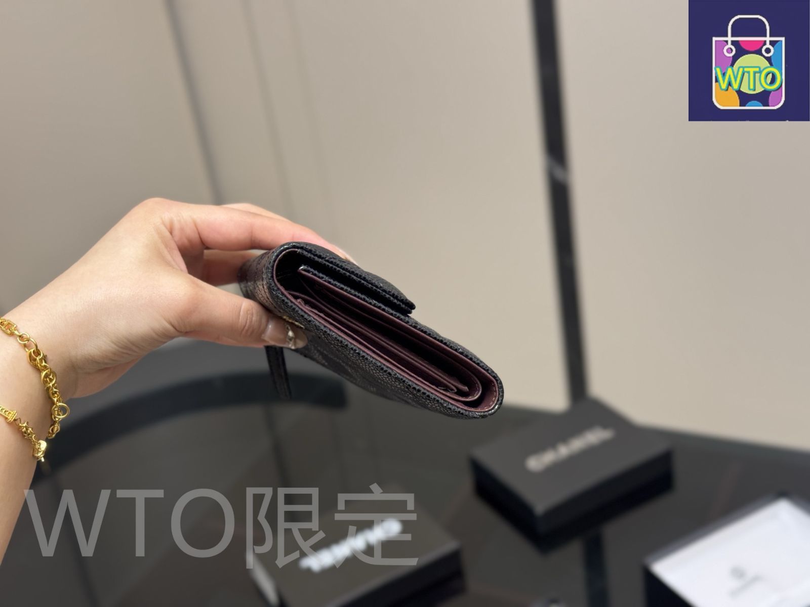 【Chanel】シャネル★short wallet★ショートウォレット★未使用 今日特価】Chanel Short Wallet シャネル ショートウォレット