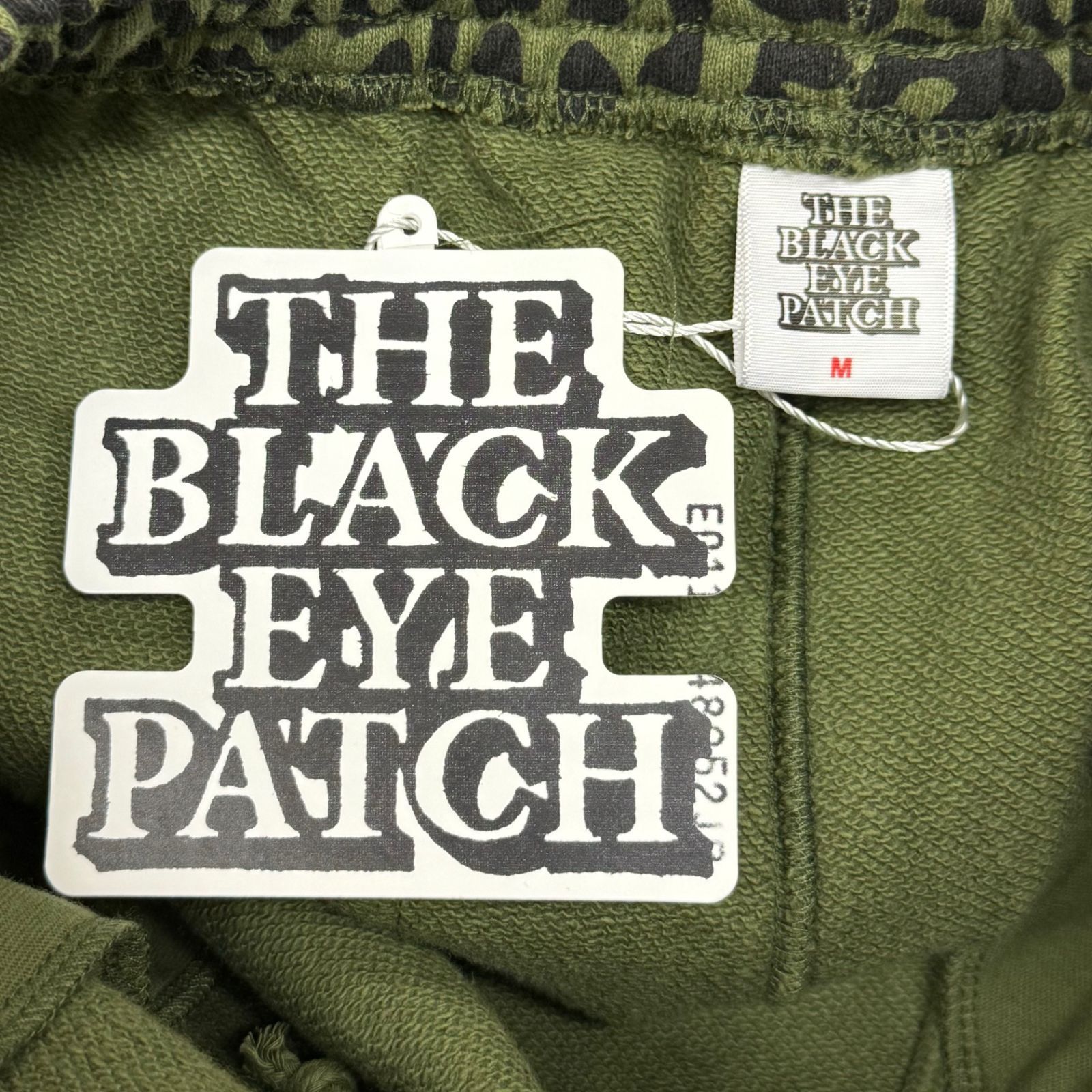 メンズ THE BLACK EYE PATCH ヒョウ柄 スウェットショートパンツ