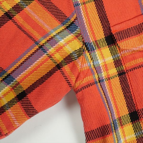 Size【M】 HUMAN MADE ヒューマンメイド CHECK SHIRT Orange Size【M】 HUMAN MADE ヒューマンメイド CHECK SHIRT Orange