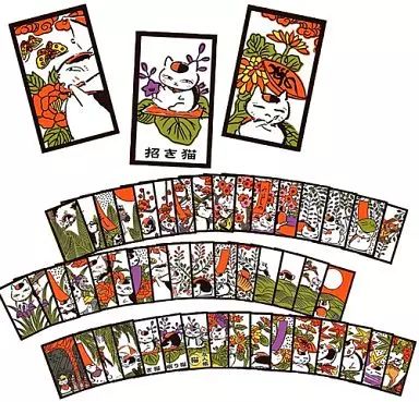 小物 キャラクター ニャンコ先生 花かるた ｢夏目友人帳