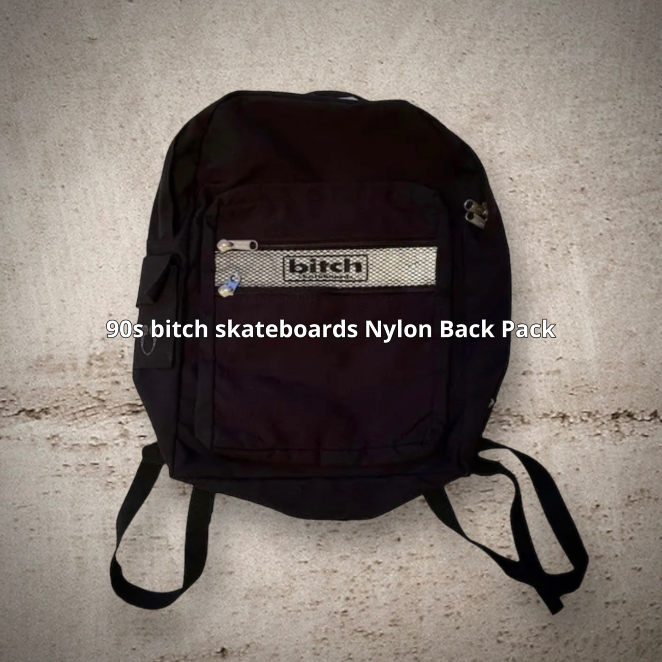 全品送料無料 bitch skateboards ビッチ バッグパック リュック 00s