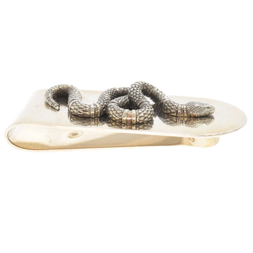 (中古)GUCCI グッチ　マネークリップ　スネーク GUCCI - GUCCI マネークリップ スネークの通販 by 0｜グッチなら