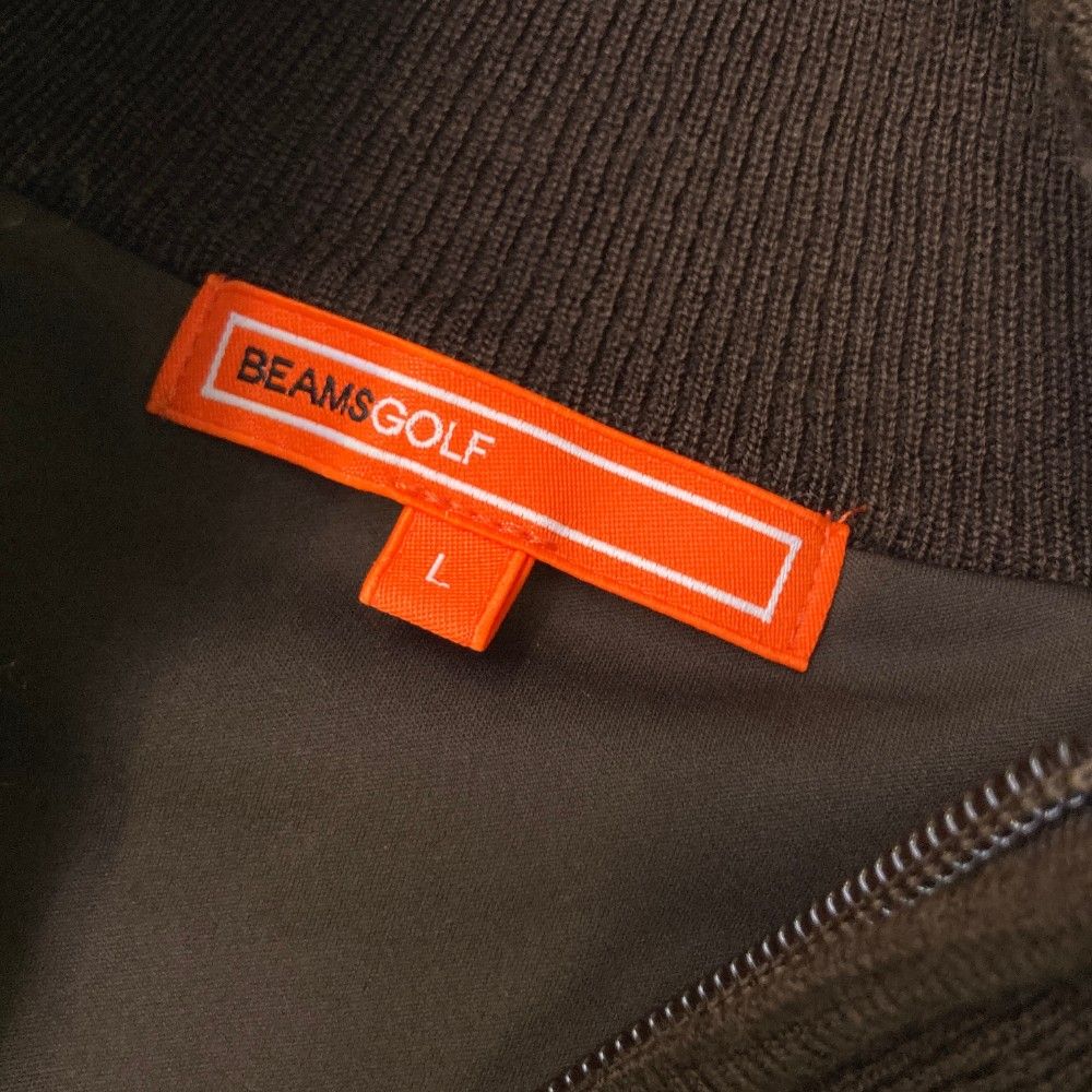 サイズ：L BEAMS GOLF ビームスゴルフ 2023年 裏地付 ニット ジップジャケット  ブラウン系 [240101438157] ゴルフウェア メンズ ストスト 楽天市場】BEAMS GOLF ビームスゴルフ 2023年 裏地付 ニット