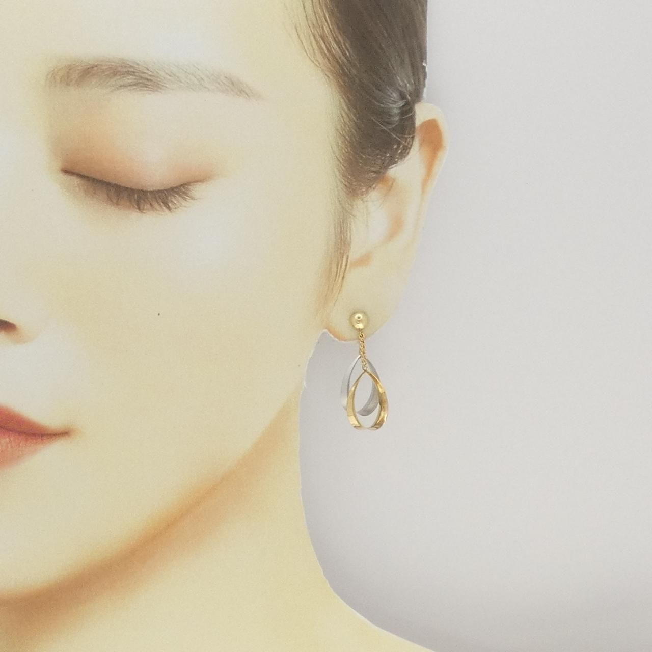 orefice オレフィーチェ ラシェル ピアス YG イエローゴールド orefice