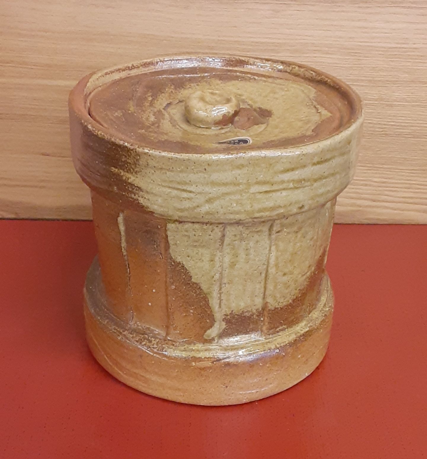 信楽焼茶道具水指 高橋楽斎の信楽焼水指をお買取しました
