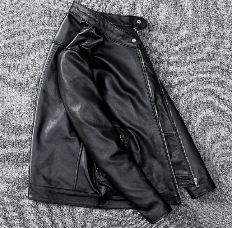 レザージャケット 上品 本革 牛革 ライダースジャケット メンズファッション バイクジャケット 革ジャン S～5XL - メルカリ