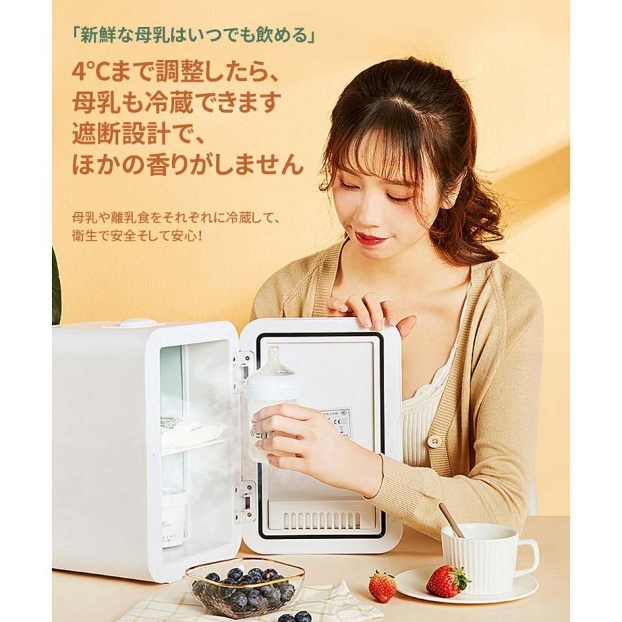 ミニ冷蔵庫 10L 保温・保冷庫屋内車載両用 冷蔵庫 小型 -9~65℃設定可能