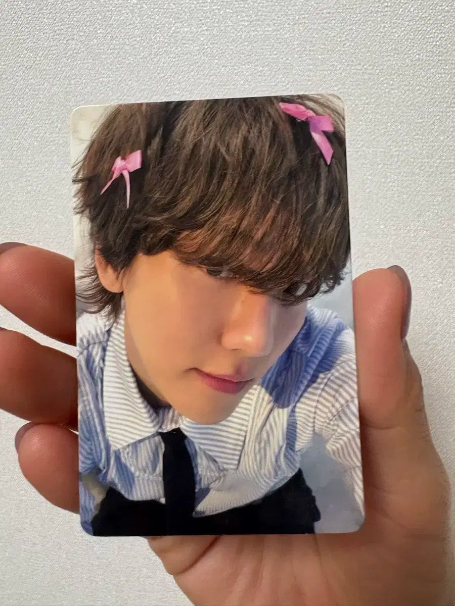 ベクヒョン BAEKHYUN 5 家 アメリカ HELLO 82 ボウバージョン リボンボウ トレカ