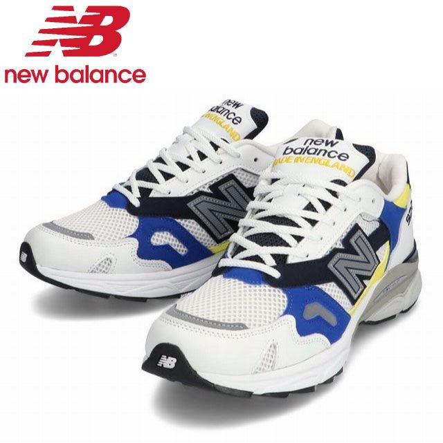 新品未使用！ New Balance M920 SB ニューバランス ニューバランス M920SB ホワイト×ブルー Dワイズ MADE IN UK  ランニングスニーカー、ジョギング イングランド製 (1164)