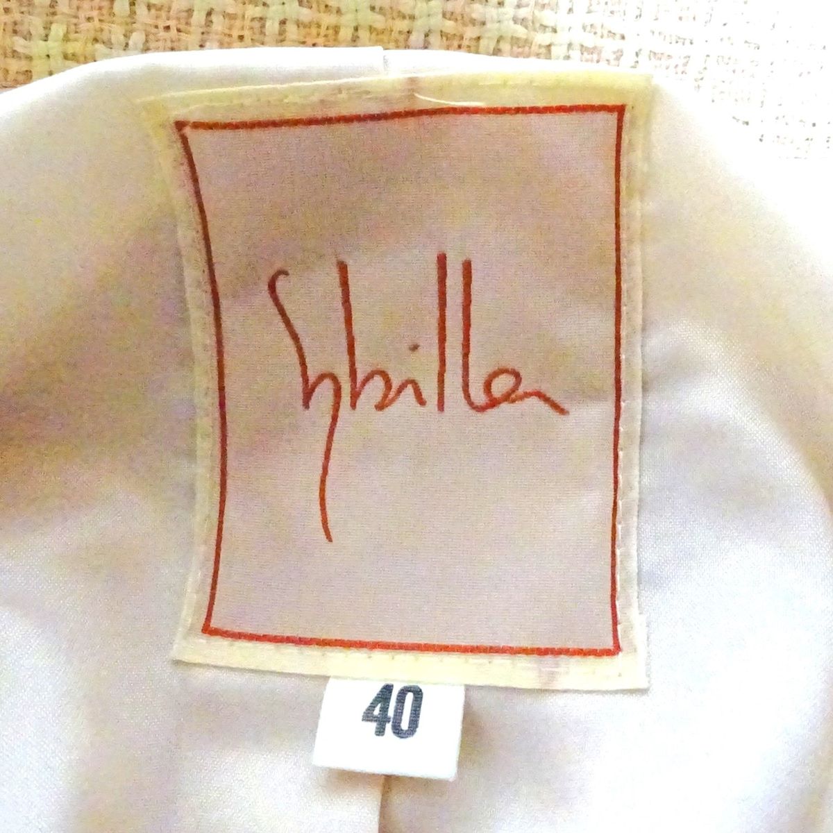 Sybilla(シビラ) スカートスーツ レディース美品 - ライトピンク