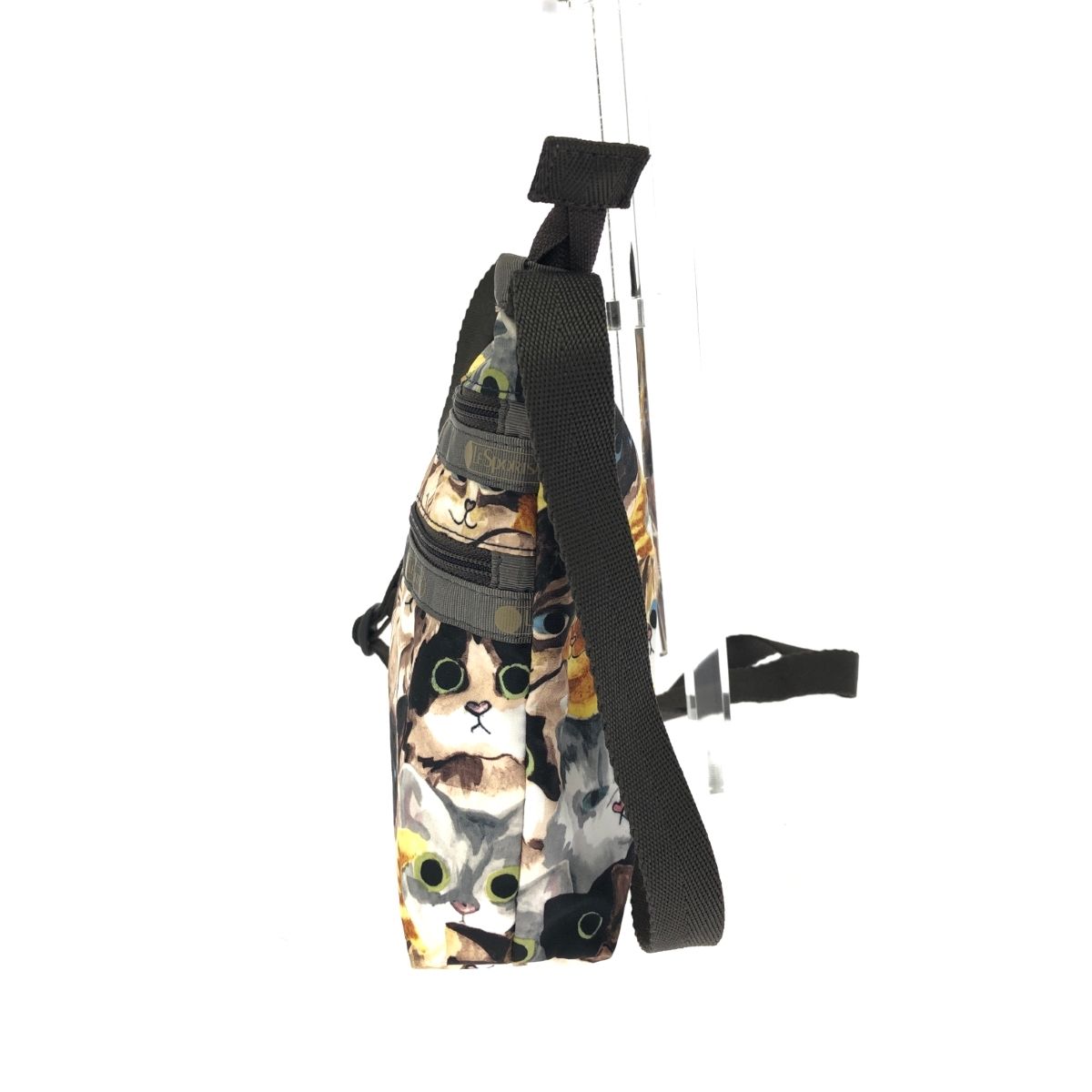良好 LeSportsac レスポートサック キャットカフェ3 ショルダーバッグ 