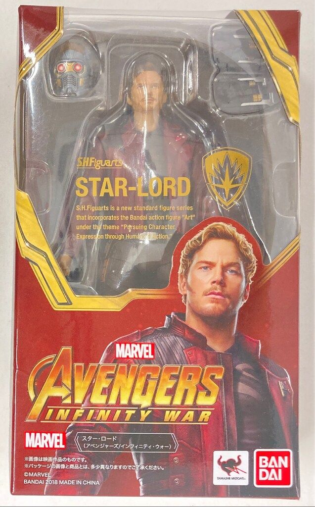 最も完璧な AVENGERS S.H.Figuarts バンダイ INFINITY スター・ロード WAR SF・ファンタジー・ホラー