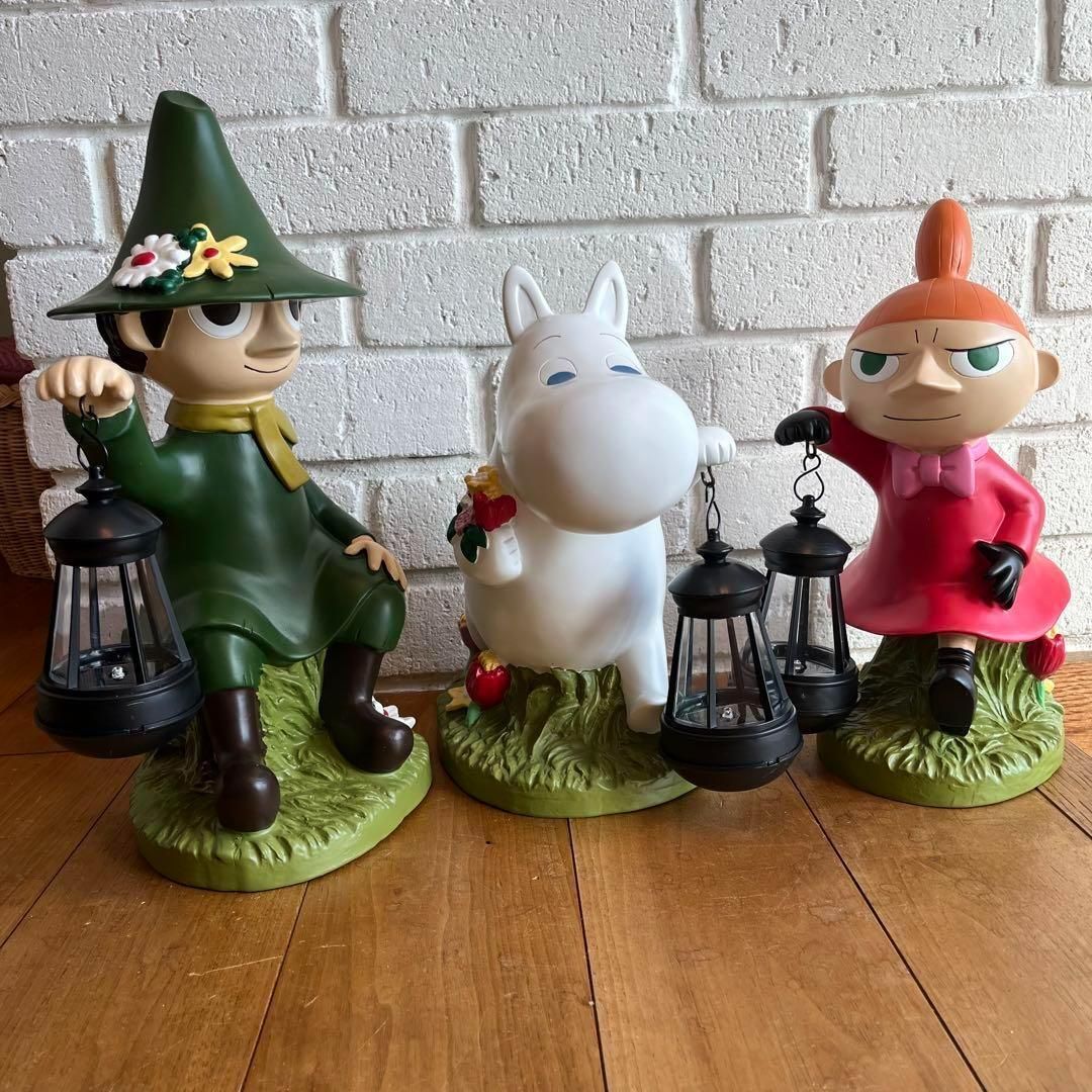 新品】ムーミン MOOMIN ソーラーランタン ソーラーライト ガーデニング