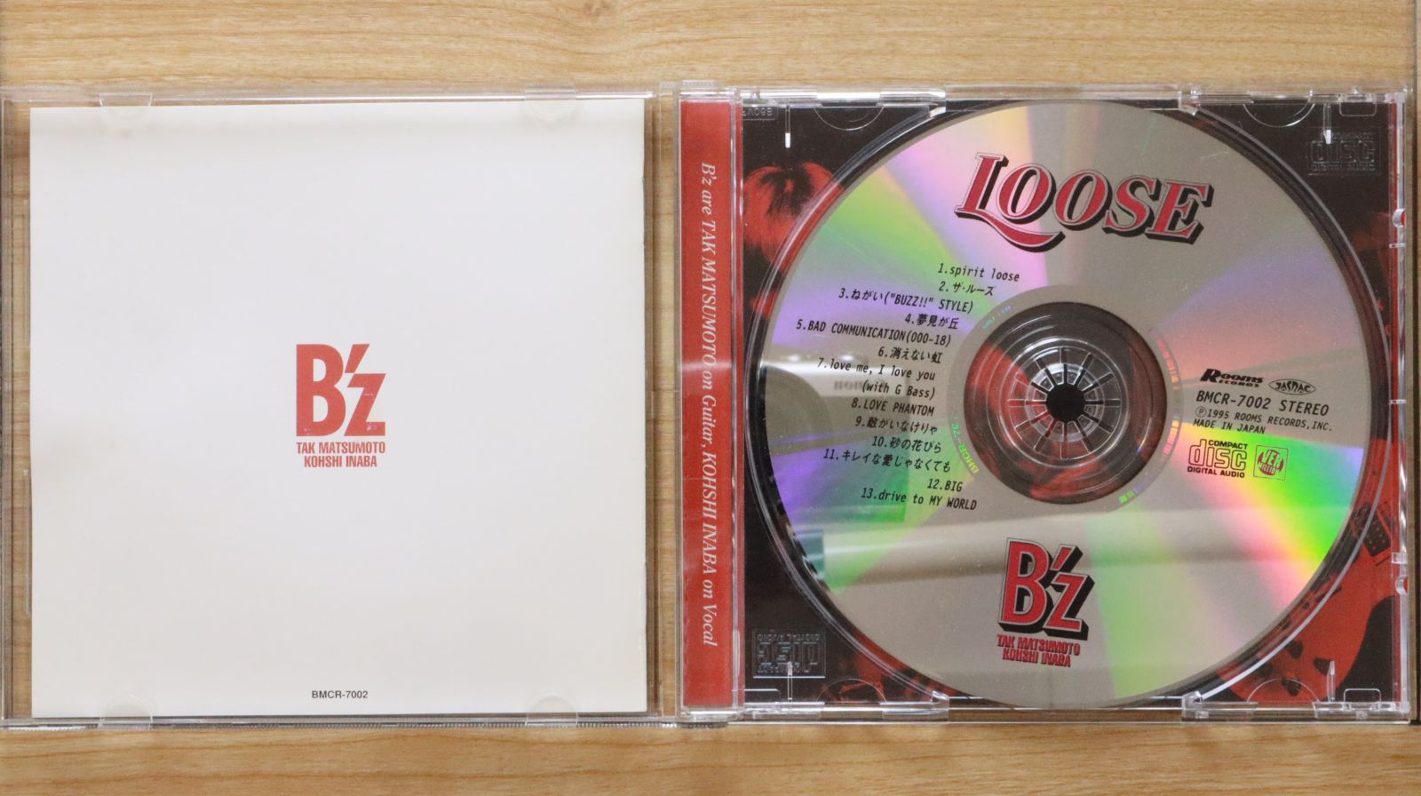 国内盤CD☆ビーズ/B'z□ LOOSE 【BMCR7002/4938068100805