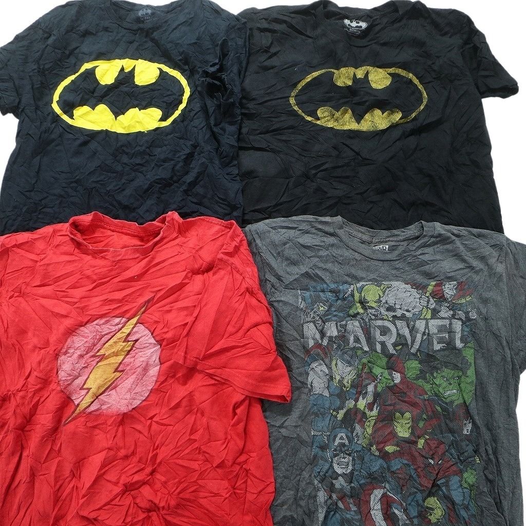 マーベル　DC まとめうり 古着卸 まとめ売り マーベル DCコミック 半袖Tシャツ 16枚セット