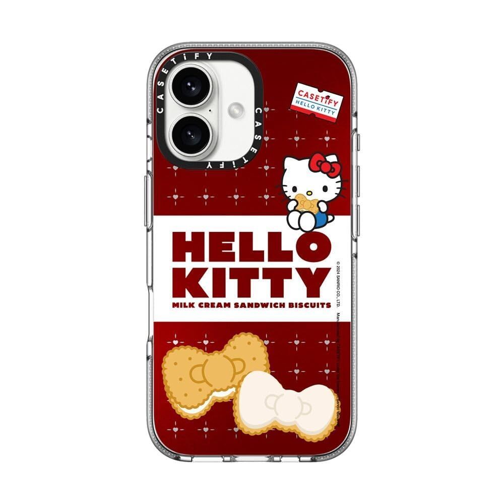 - Co-Lab クリア クリア Kitty - Hello | Hello | 2mからの落下試験をクリア Kitty 黄ばみにくい素材 ケース Biscuit 16 MagSafe対応iPhone Case CASETiFY