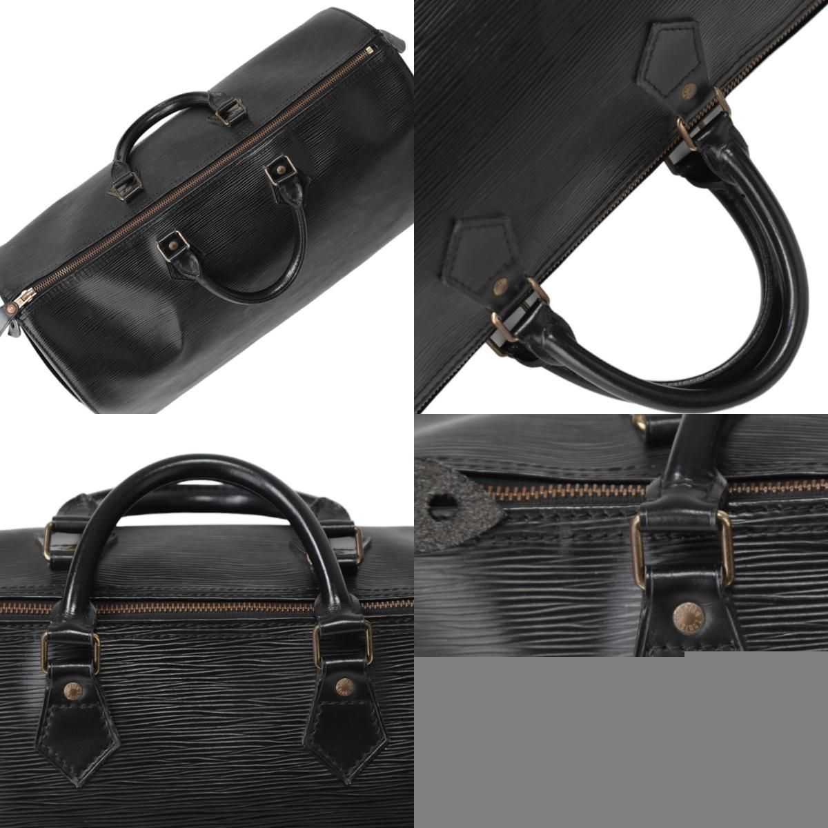ルイヴィトン M42982 エピ ボストンバッグ スピーディ40　ノワール ハンドバッグ LOUIS VUITTON ブラック