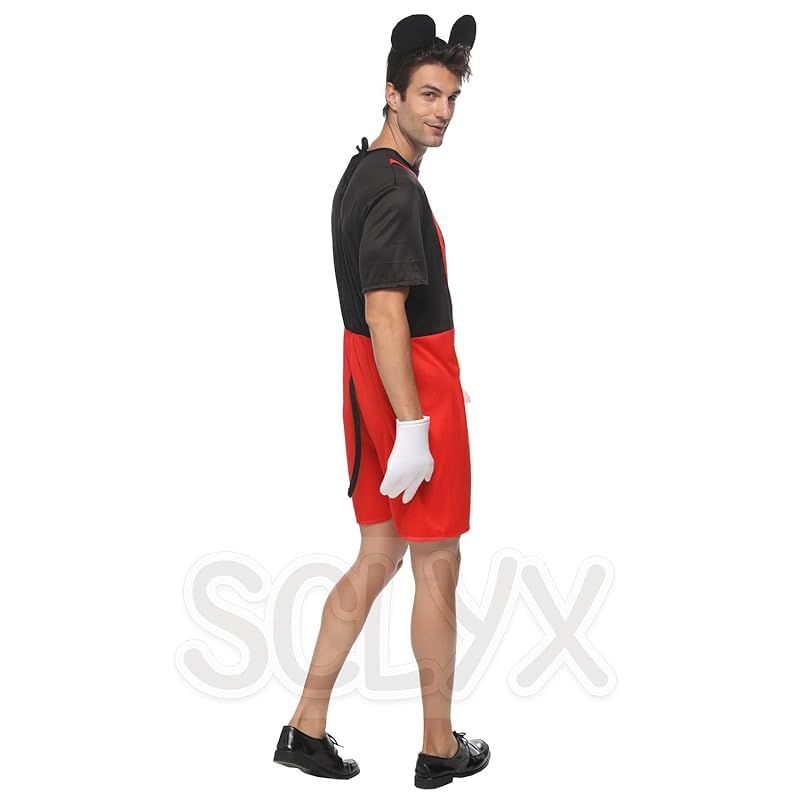 在庫限り】[SCLYX] ネズミ コスプレ 大人 メンズ 男性 カッコいい
