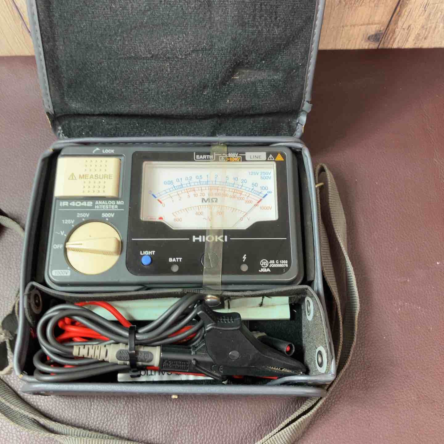計測・検査 【品】 HIOKI(日置電機) IR4042-10 絶縁抵抗計 4レンジ 