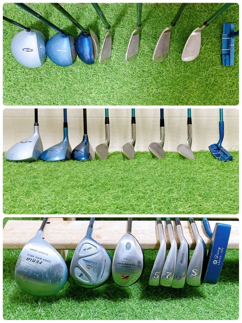 ゴルフクラブレディースセット 3.初心者オススメ ゴルフクラブ