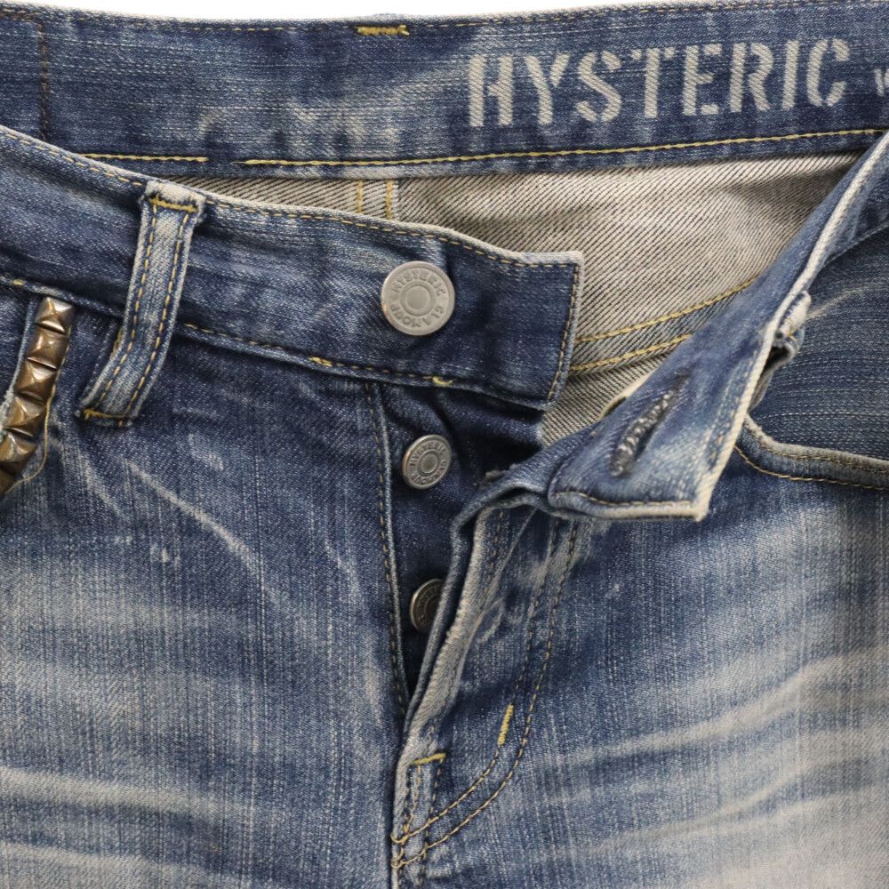 HYSTERIC GLAMOUR (ヒステリックグラマー) 14SS SP加工 ストレッチ 