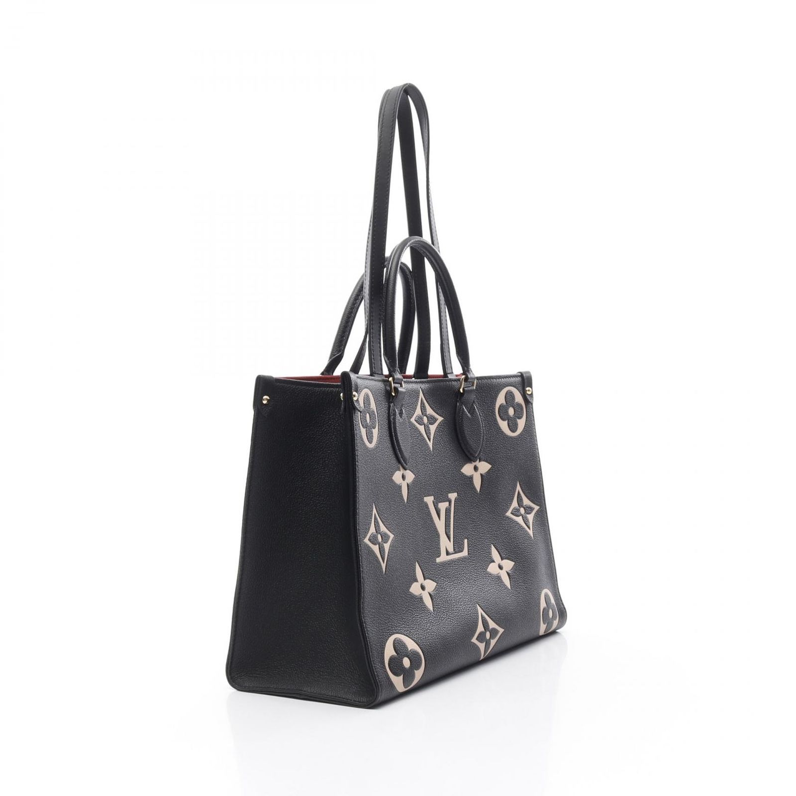 ルイ・ヴィトン LOUIS VUITTON トートバッグ オンザゴーMM バイカラー 