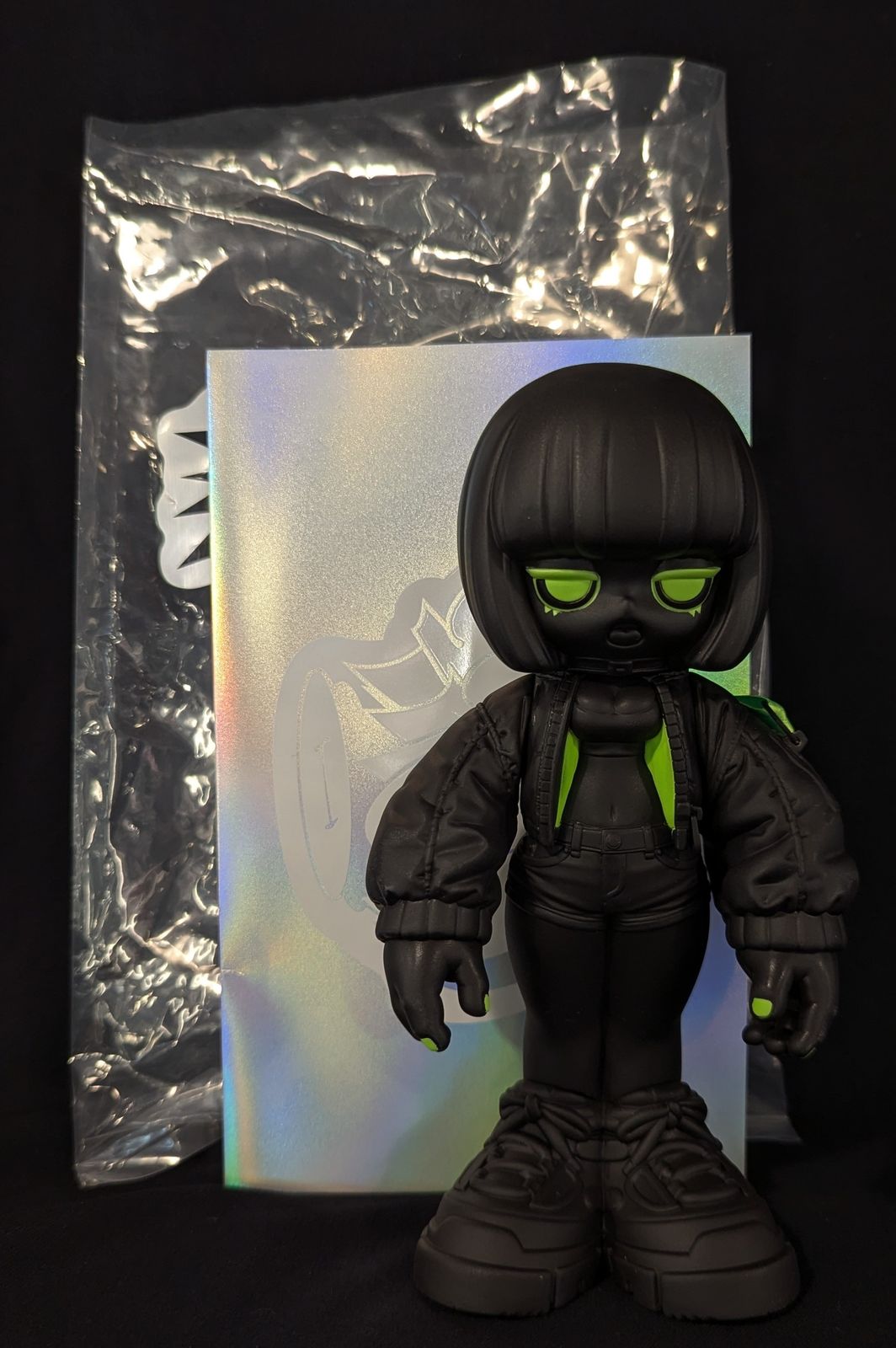 EMDASH MOVE LP color HYPE GREEN MATTE BLACK