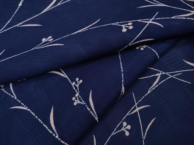 平和屋着物＊夏物 小紋 絽 網目文 正絹 逸品 AABA2825jd 平和屋着物＊