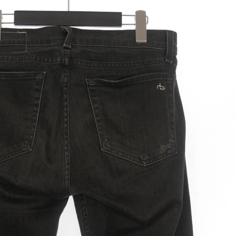 ラグ&ボーン RAG&BONE ダメージ加工 スキニーデニムパンツ ジーンズ 31 