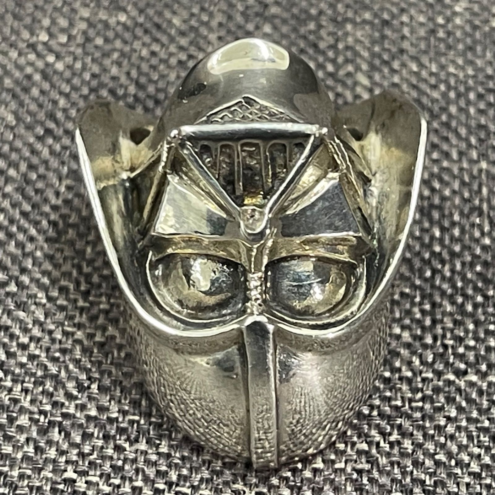 JAP工房　1997年製スターウォーズ・ダースベイダー　シルバーリング JAP工房 1997年製スターウォーズ・ダースベイダー シルバー