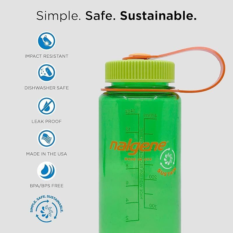 nalgene(ナルゲン) 広口0.5L セルーリアン 91420 ヨドバシ.com - ナルゲン nalgene 広口0.5L Tritan プラスチックボトル