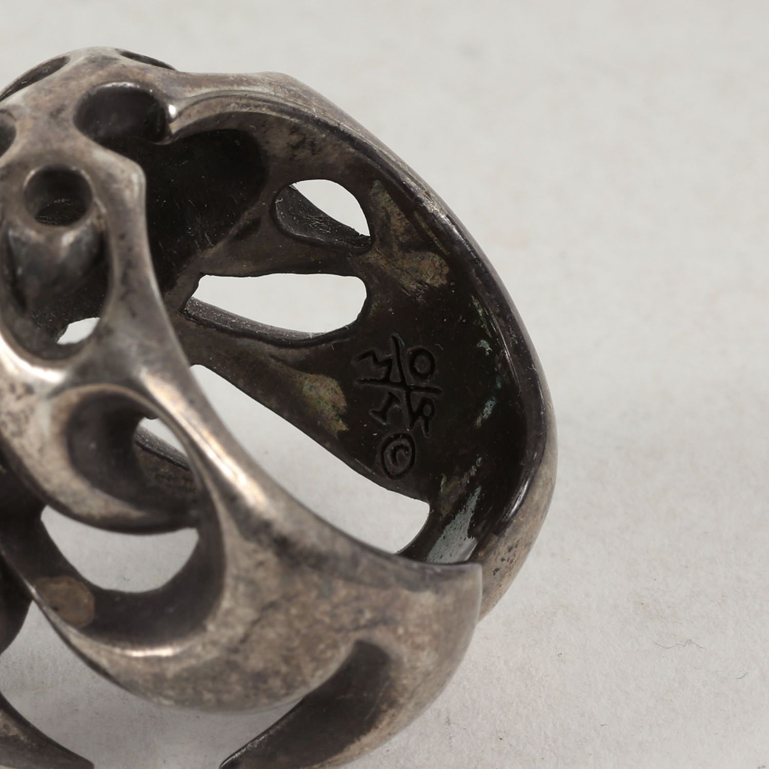 TENDERLOIN テンダーロイン ボルネオスカル リング BORNEO SKULL RING