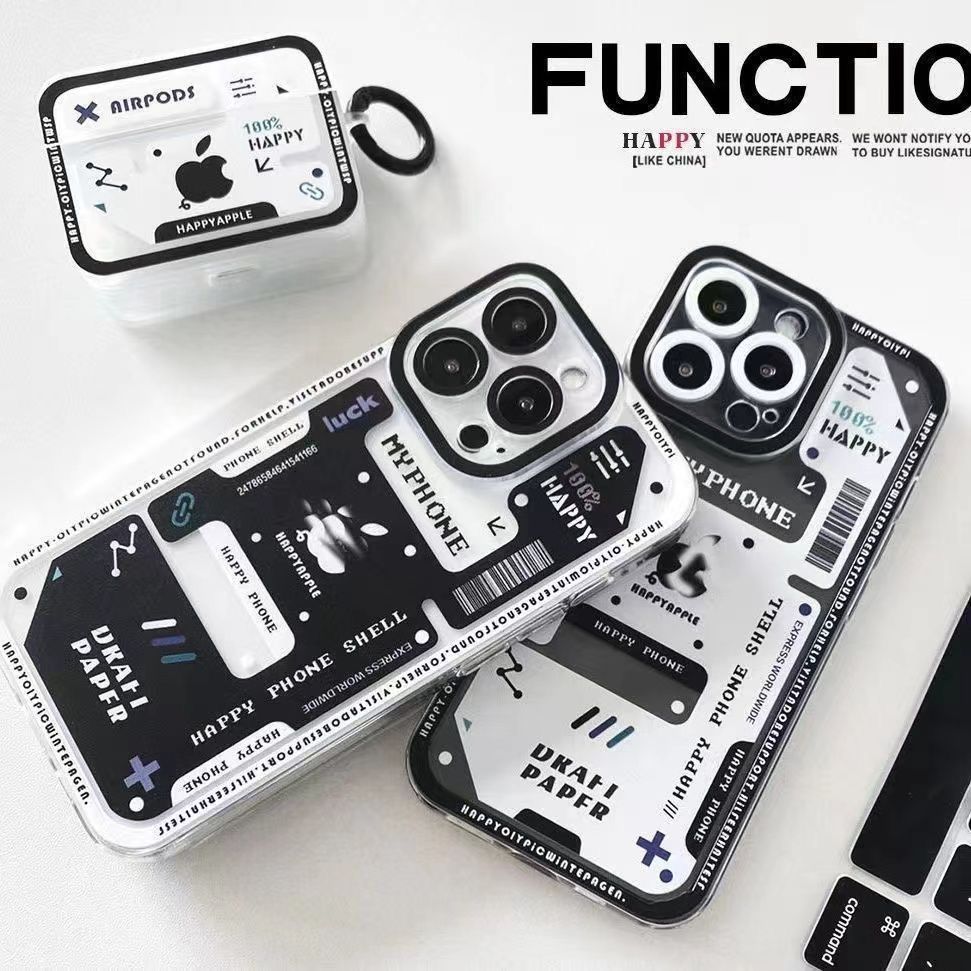 スマホケース　サイバー　かっこいい　2色　耐衝撃