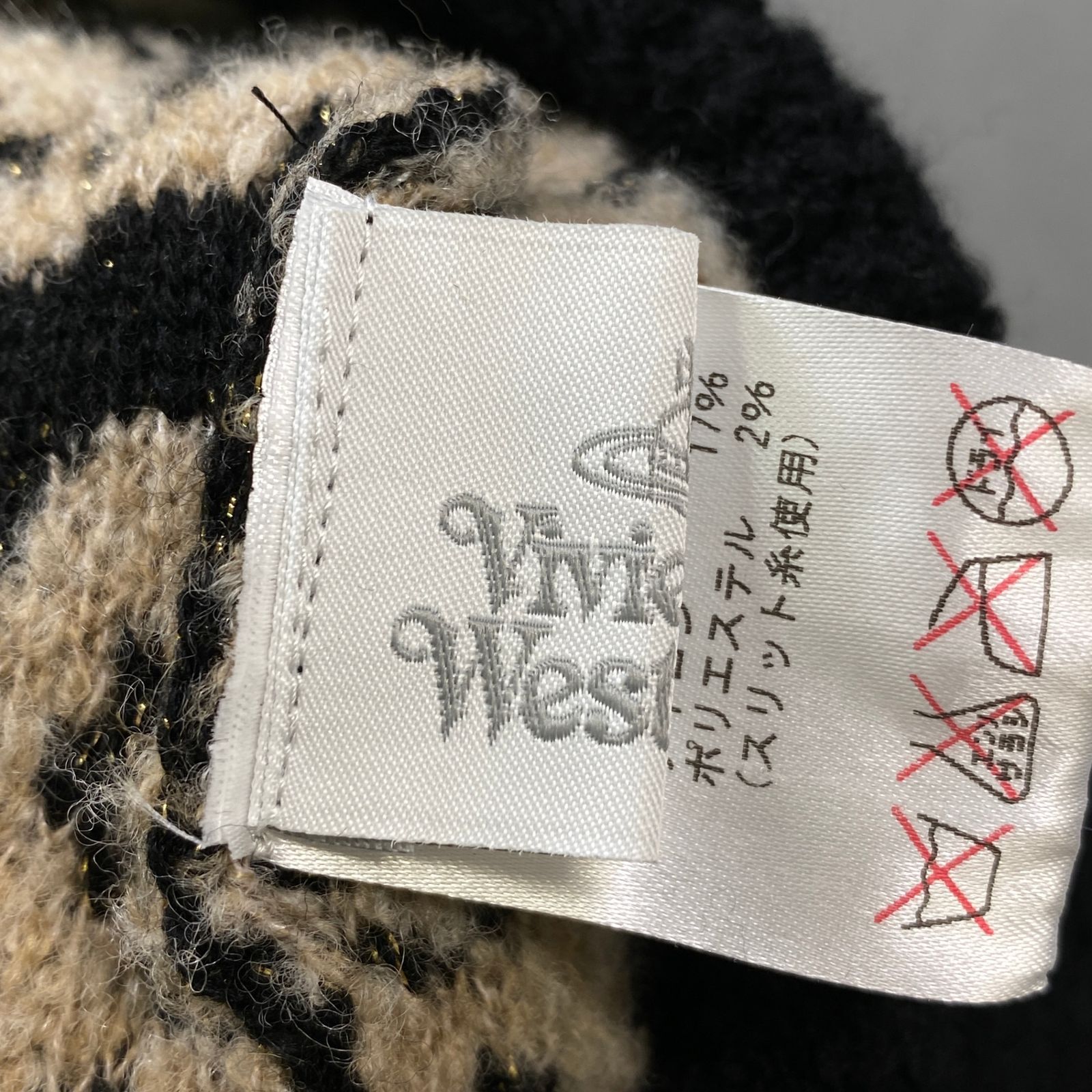 Vivienne Westwood ニット帽　日本製 vectorpremium_081-102505020180