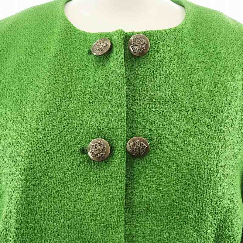 ブルレア BLUELEA ダブル ボタン ツイードジャケット Double button  