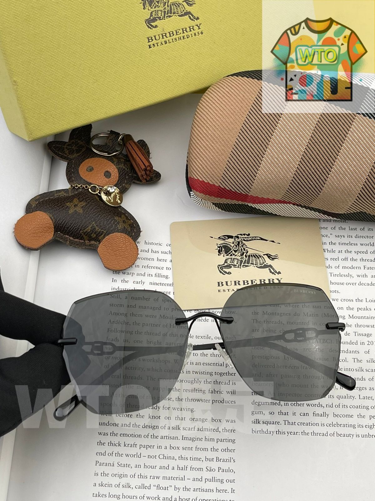 ★Burberry ❤️優しいカラーサングラス ケース付き❣️ お値下げ‼️ バーバリー サングラス メンズ レディース ブランド アイウェア