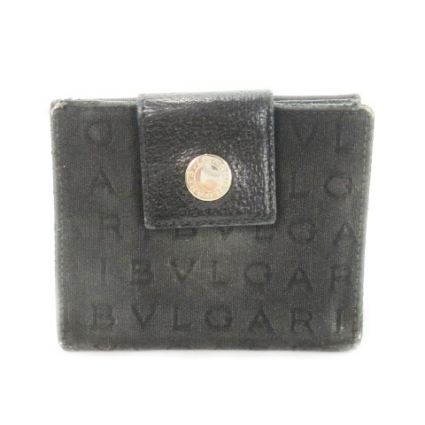 ブルガリ BVLGARI 二つ折り財布 ミニウォレット 小銭入れあり