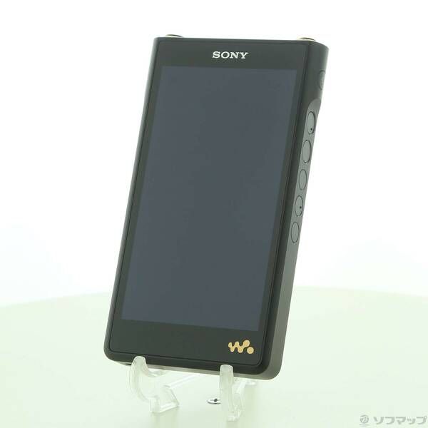 〔 品〕 WALKMAN WM1AM2 メモリ128GB microSD ブラック NW-WM1AM2 348