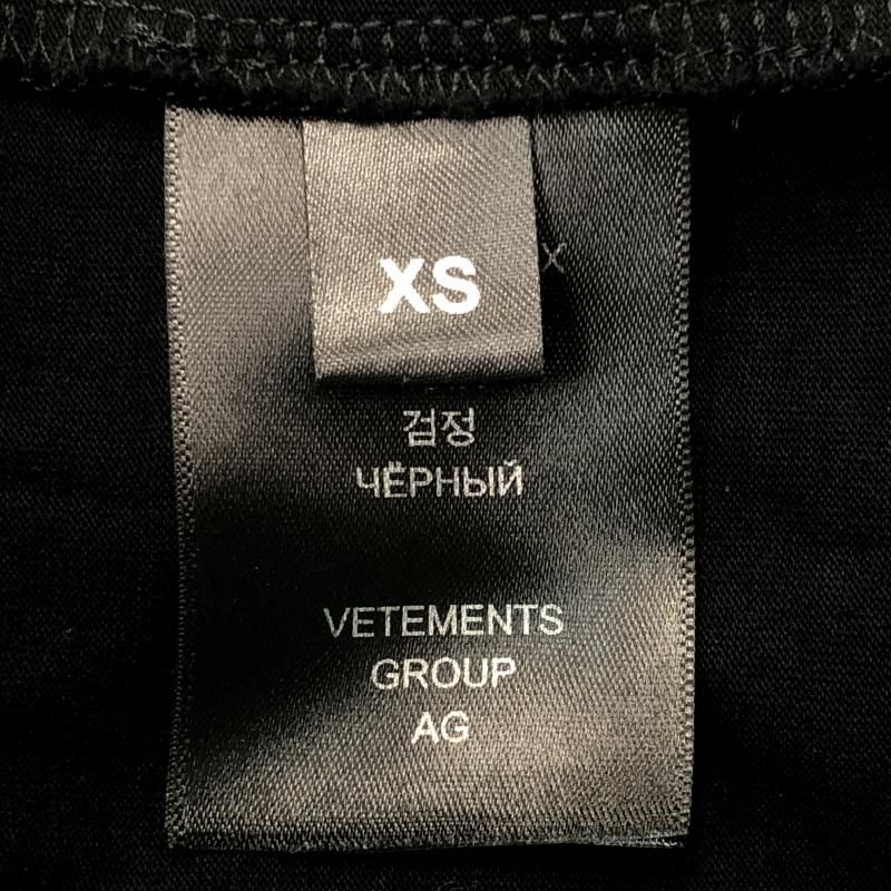 中古】VETEMENTS 21AW レインボーロゴTee XS UA52TR280X ブラック ヴェトモン[10] - メルカリ