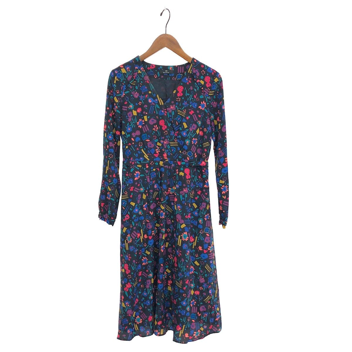 PS by PAUL SMITH ピーエスバイポールスミス 花柄ロングワンピース 
