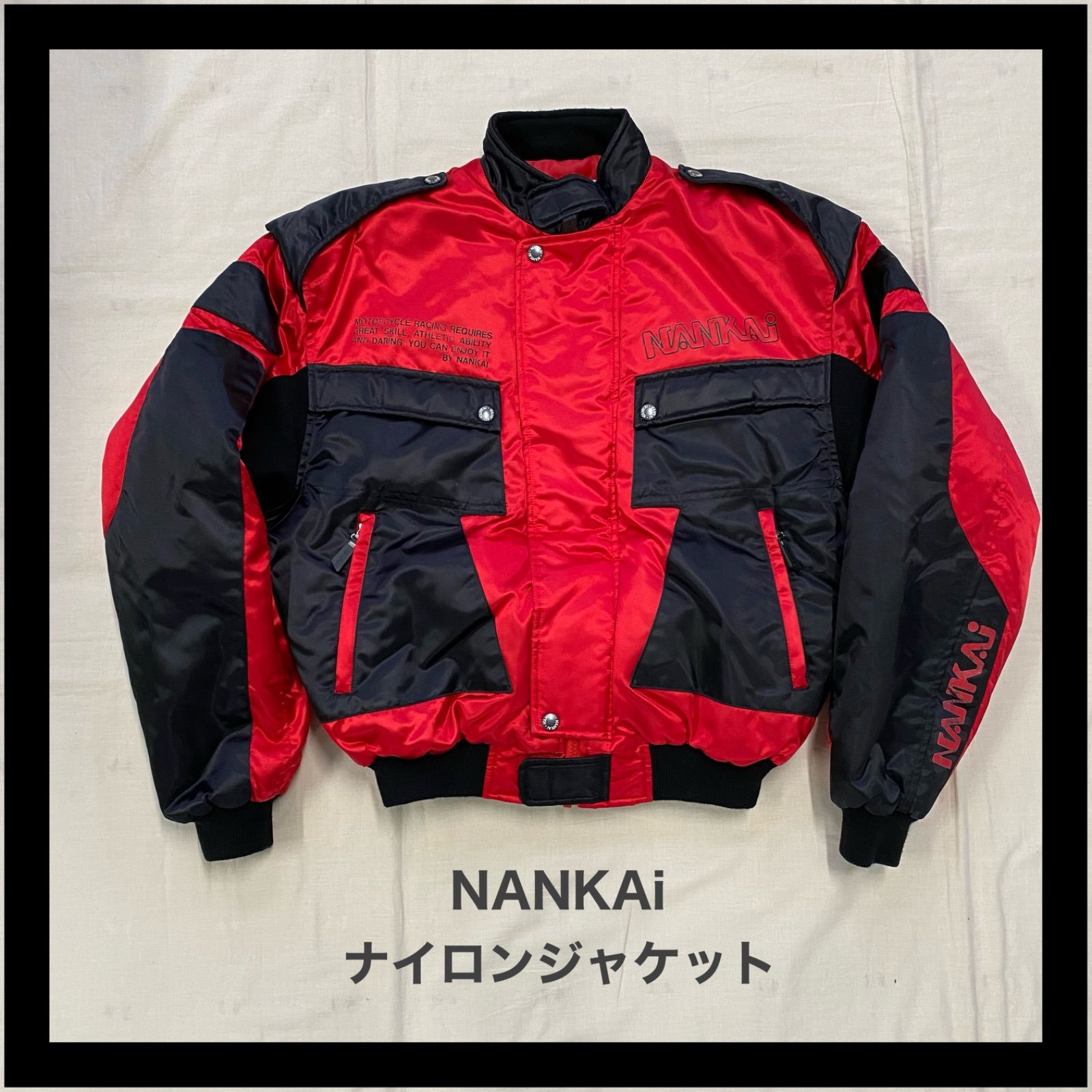 NANKAi ナンカイ ナイロン ジャケット バイクジャケット M - メルカリ