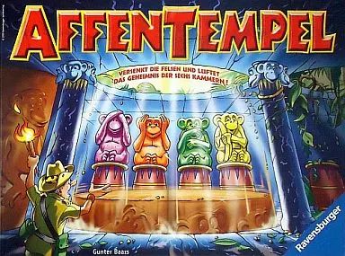 ボードゲーム　サルの神殿 ドイツ語版 (Affentempel) [日本語訳付き] 中古】ボードゲーム サルの神殿 ドイツ語版 (Affentempel) [日本