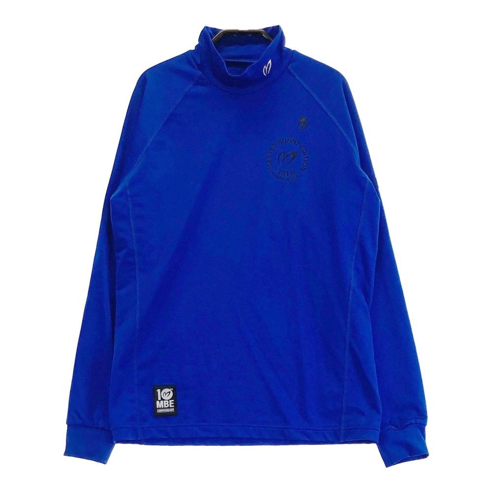 サイズ：0 MASTER BUNNY EDITION マスターバニーエディション 10周年 ハイネック 長袖Tシャツ 裏微起毛  ホワイト系 [240101437851] ゴルフウェア レディース ストスト MASTER BUNNY EDITION マスターバニーエディション 10周年