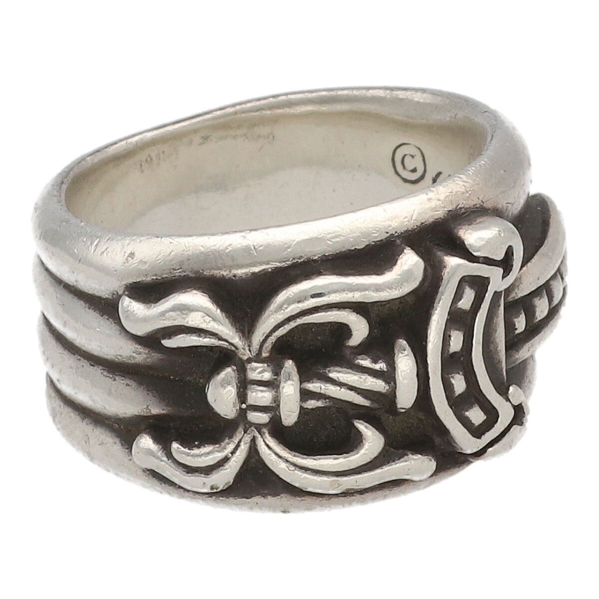 中古】 CHROME HEARTS クロムハーツ ダガーリング 指輪 シルバー