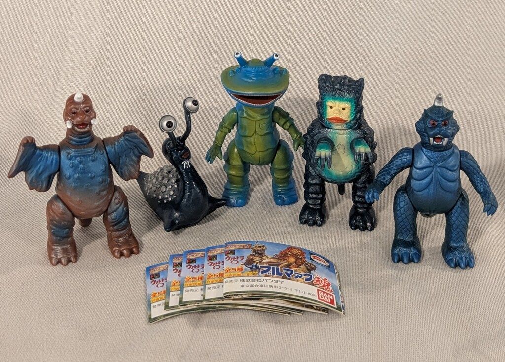 カイジュウカラーズ バルタン星人 カネゴン等 5体セット