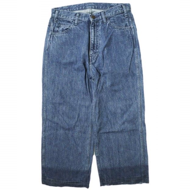 UNUSED アンユーズド 日本製 Cut Off 13oz Wide Denim カット UNUSED アンユーズド 日本製 Cut Off 13oz Wide Denim カット