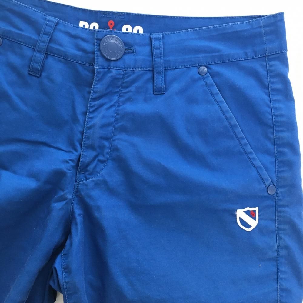 ☆SALE価格☆パーリーゲイツ ショートパンツ ブルー ロゴ白 パーリー