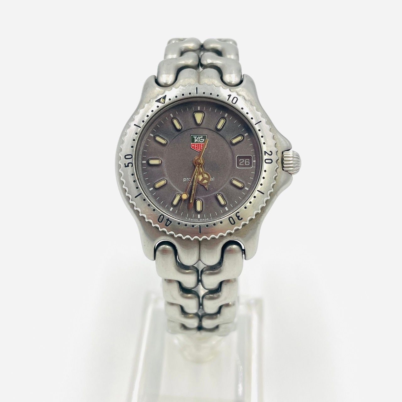 タグホイヤー TAG HEUER 腕時計 WG1213-kO Q32932 QZ グレー