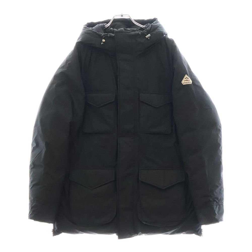 PYRENEX ピレネックス BAZUS バズス フラップポケット ダウンジャケット ブラック HMW002