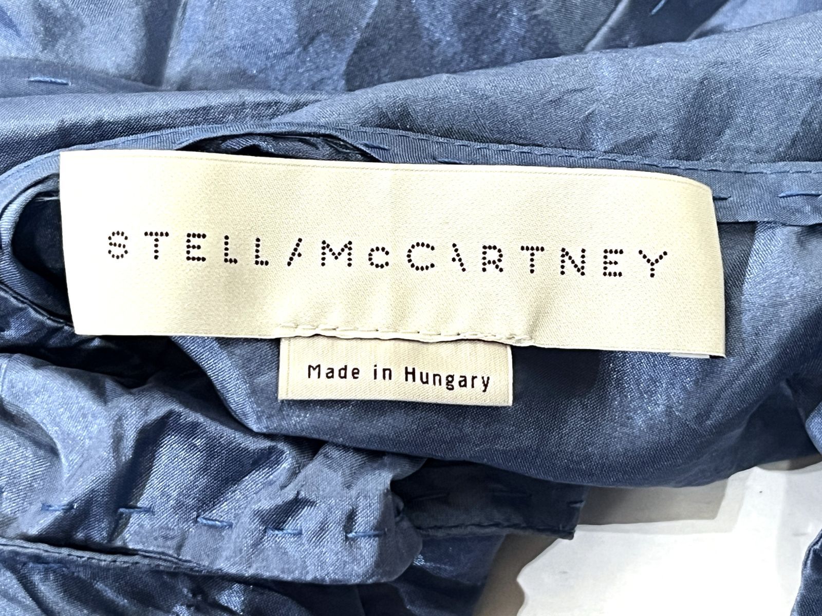 STELLA MCCARTNEY シルク&コットン混 ミニワンピース STELLA MCCARTNEY シルク&コットン混 ミニワンピース ニット